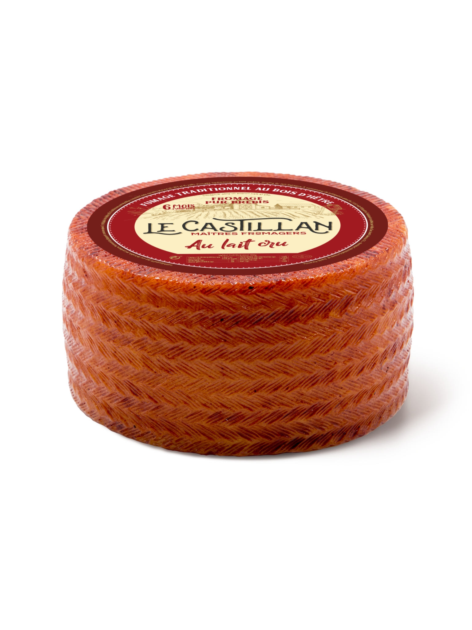FROMAGE BREBIS FUME BOIS D'HETRE LC CASTILLAN